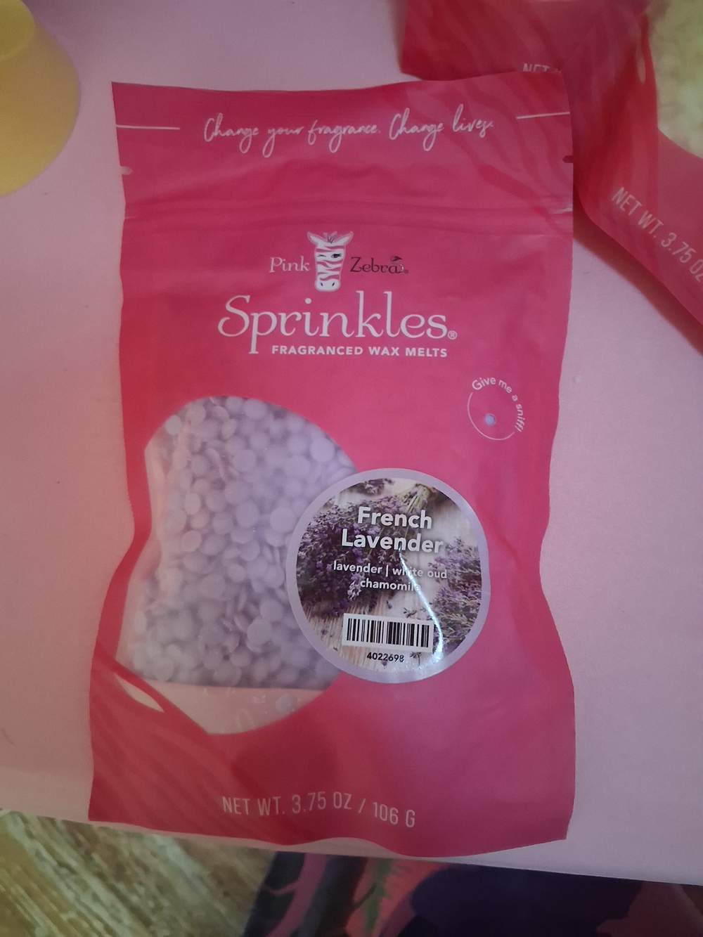 Pink Zebra Sprinkles Fragranced Wax Melts - Pink